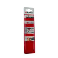 W&uuml;rth Set 1/4 Zoll Bithalter magnetisch Schnellwechselfutter Sechskant + Zollstock