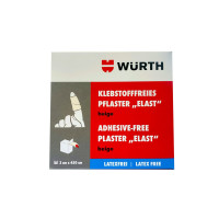 W&uuml;rth Set Elastisches Pflaster ohne Latex, ohne Klebstoff, 3 x 450 cm